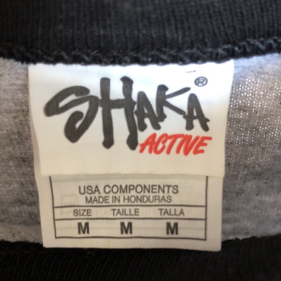 Shaka Active- 3/4 Length Raglan - Picture 4 of 5